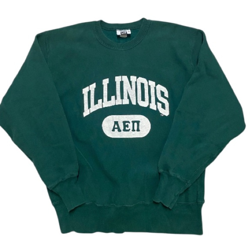 Vintage 1980’s Lee (Cross Grain) Illinois Fraternity Sweater